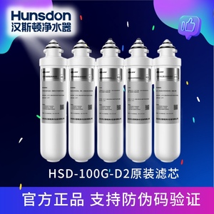 汉斯顿净水器滤芯家用正品过滤D2,1513,13原装反渗透滤芯全套