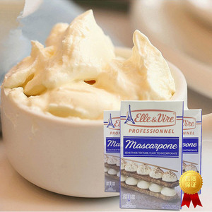 法国爱乐薇铁塔马斯卡波尼淡奶油1l马斯卡彭朋粉塔稀奶油裱花烘焙