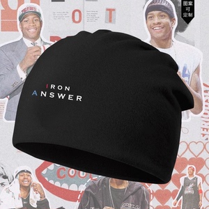 ia答案艾佛森iron answer篮球运动艾弗森男女头巾帽堆堆帽包头帽