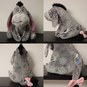 eeyore plush 伊尔驴毛绒玩具屹耳驴公仔 百亩森林小熊维尼跳跳虎