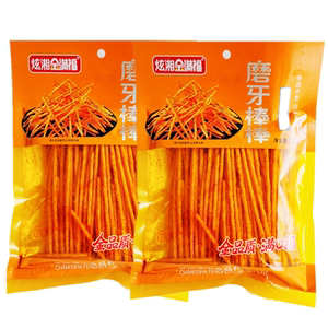 包邮金满福磨牙棒棒辣条网红80儿时经典麻辣零食办公休闲辣味小吃