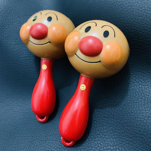 面包超人迷你小沙锤婴幼儿小摇铃声音玩具