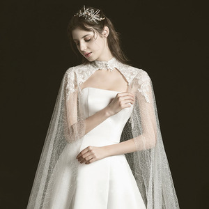 白色抹胸婚纱礼服西式婚礼气质新娘森系超仙梦幻赫本奢华网红拖尾