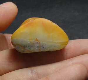 花语楼@精品寿山石(田黄坑金黄溪田黄籽料原石31克)221010包快