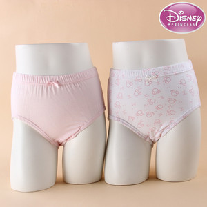 迪士尼儿童内裤女童高腰短裤女宝宝中大童女孩少女三角内裤48202