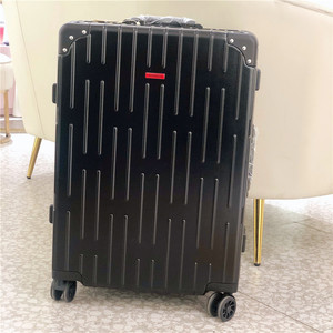 红谷铝合金拉杆箱万向轮行李箱男女24密码登机箱20寸硬箱子旅行箱