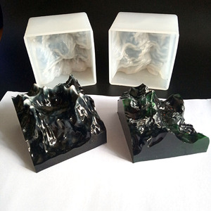 山峰水晶滴胶模具