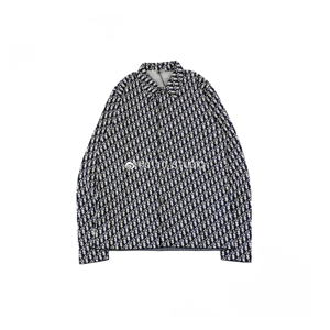 【代购】dior homme 宽松款满logo衬衫