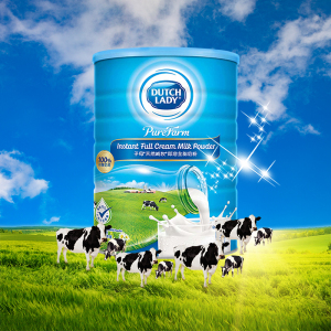 2025/08香港版DutchLady子母奶粉荷兰进口中老年全脂成人2500g/罐