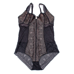 melinda cherry欧美新品女士性感连体衣大码宫廷风蕾丝夏季巨乳