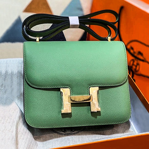 女包真皮时尚h扣康康包box小牛皮豆腐小方包单肩斜跨包保罗爱马仕