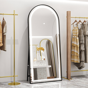 全身服装店镜子led带灯落地直播女生卧室网红简约ins风试衣穿衣镜