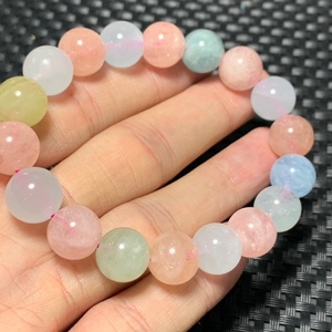 771天然摩根石手链 11.5毫米左右 40.6克 价格100元一条