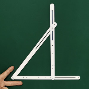 教具三角形全等对称图形演示初中几何小学生数学锐角直角钝角磁性