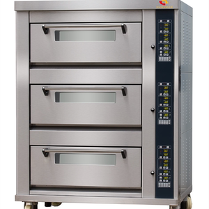 岠珒商用烘焙电烤箱面包蛋糕店西餐披萨380v三层六盘烤箱220v