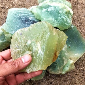 玉石岫玉原石毛料 籽料裸石 玉石边角料雕刻玉坠玉手链玉珠