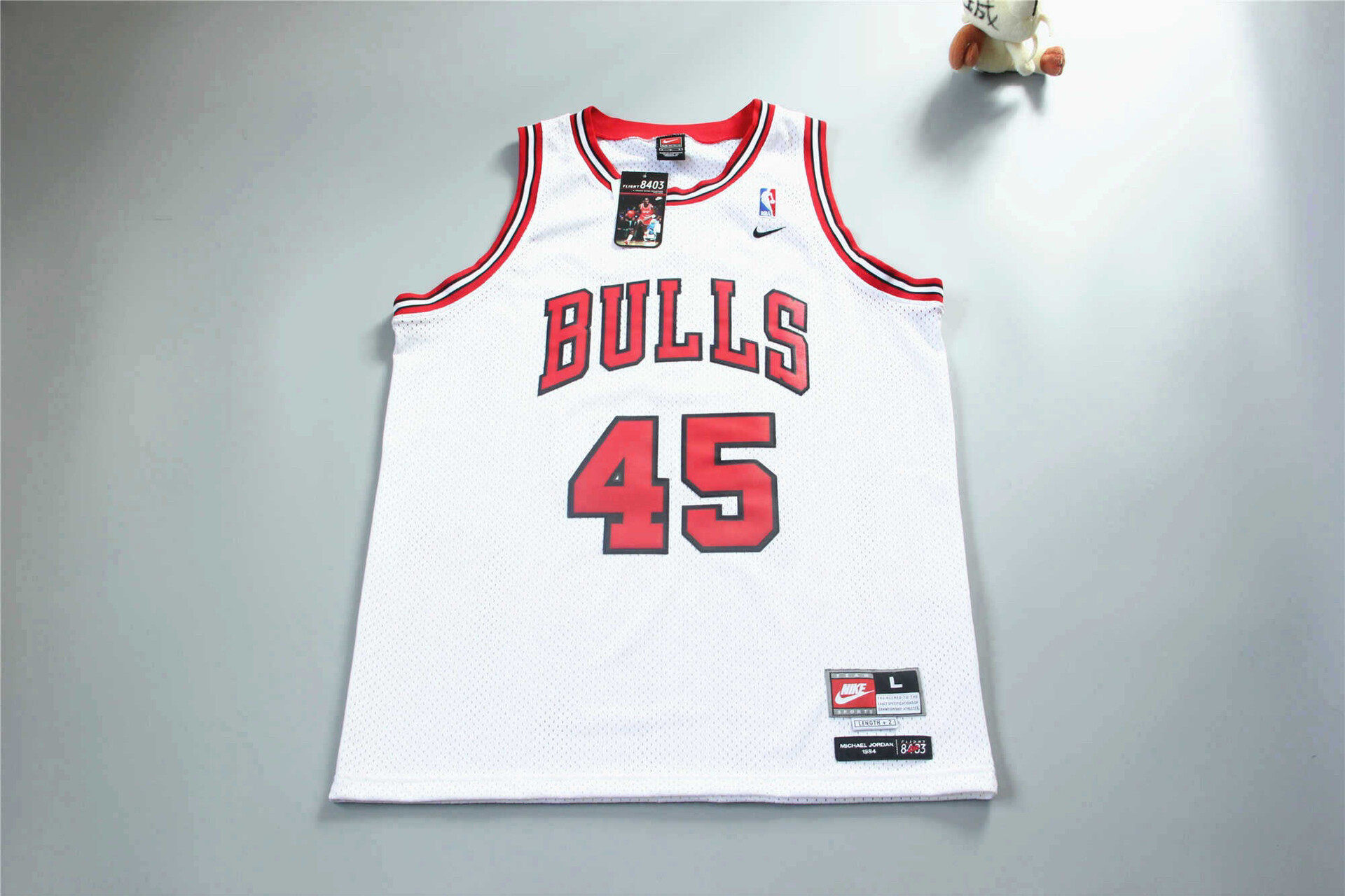 乔丹公牛45号耐克8403sw球衣