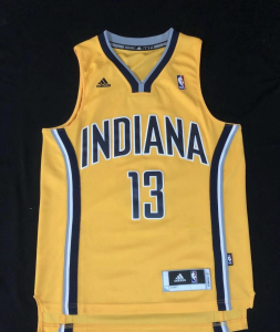 保罗乔治步行者球衣sw