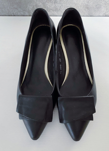 verocuoio黑色真皮女鞋软皮单鞋 36码