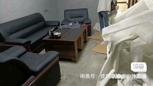 二手皮沙发银边沙发办公室写字楼工厂仓库档口聚会聚餐商务接待洽