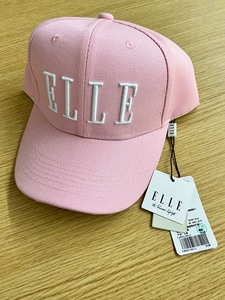 ELLE 限量鸭舌帽 ，原价299。刘雯同款粉色！颜色正，版