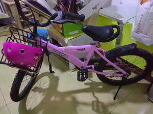 贝福嘉儿童自行车，九成新质量很好，还有儿童头盔，和扭扭车，一