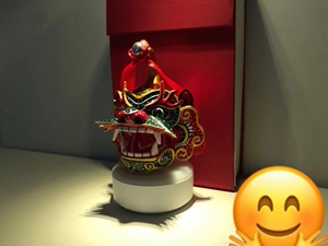 海陆丰麒麟头虎狮头,纯手工扎作,实物非常漂亮精品,汕尾海陆丰