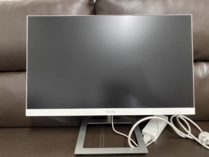 飞利浦241e1显示器窄边框24寸hdmi显示器白色1080