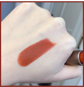 mac魅可唇部打底口红哑光唇膏脏橘棕红色marrakesh6