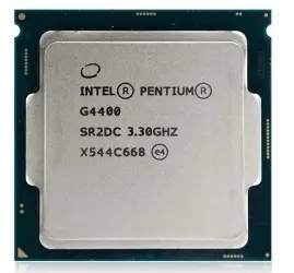 自用cpu,双核四线程intel奔腾g4400,3.3ghz