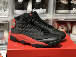 46码 nike aj13 黑红 公牛 乔丹篮球鞋 98新配