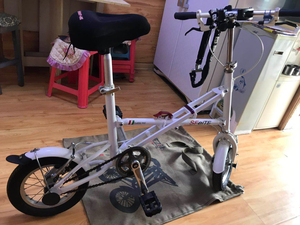 折叠自行车圣飞特折叠自行车 一直闲置，没怎么使用，是单速的