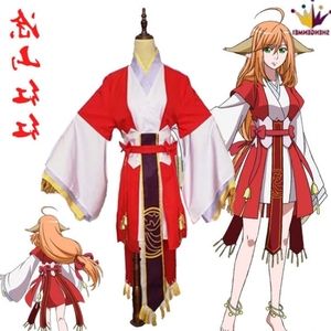 狐妖小红娘,涂山红红cos服,l码,只有衣服,白色内衬因为一