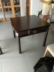 蓝岛全自动家用静音折叠麻将机麻将桌商用以旧换新餐桌两用机