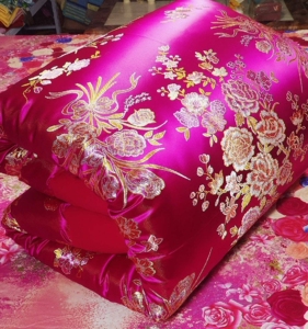 全新杭州红豆软缎纯手工制作棉花棉被棉被是2.00*2.  3