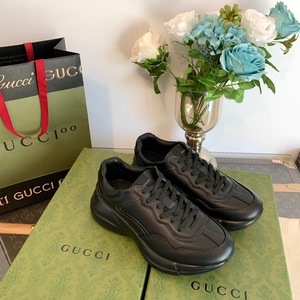 Gucci古驰新款黑色老爹鞋杨幂倪妮男女同款情侣款明星同款