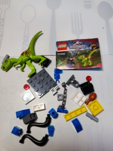 乐高 lego 30320 捕捉似鸡龙,乐高正品二手,实物图