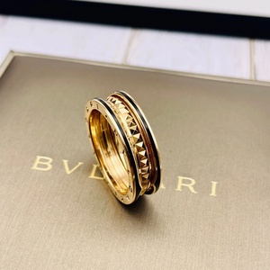 宝格丽戒指黑陶k金