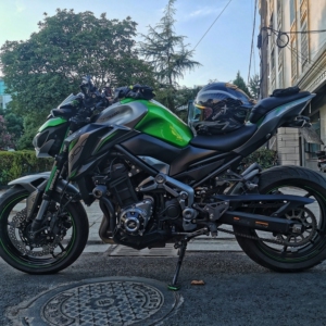 2019年4月份的大茂进口川崎z900四缸摩托车街车重型机车