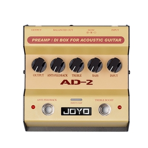 joyo卓乐ad-2木吉他综合效果器电箱民谣弹唱前级音色效果