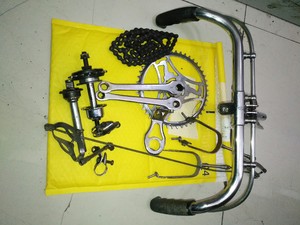 老英国凤头28自行车配件转让