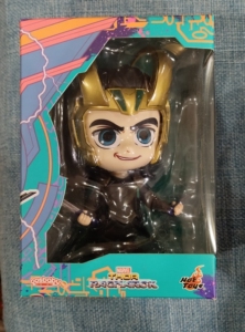 hottoys loki 洛基,雷神3款,双手持小刀.盒子从