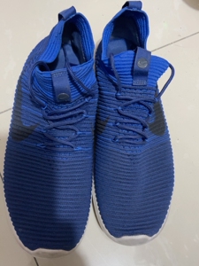 针织网面耐克运动鞋男