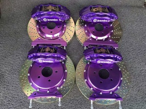 brembof50四活塞刹车卡钳改装 颜值和性能并列 性能比