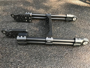 火星人双管改装可调后平叉(三代 四代目)双管改装可调平叉 铝