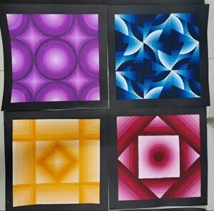 色彩构成 明度九调纯度九调绘画(不违规符合闲鱼平台要求定制)