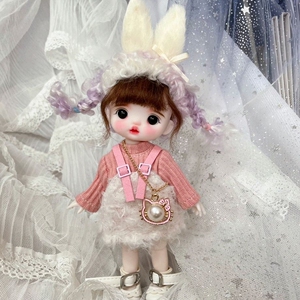 全新叮小马娃娃bjd娃娃八分娃娃出整娃手工改妆礼物送人礼盒装