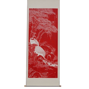 诚信卖家,西安碑林松鹤图拓片碑刻碑拓 碑林原拓 保真 拓片