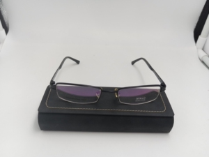 nikon尼康半框商务近视眼镜框纯钛架dt9995男款 可配