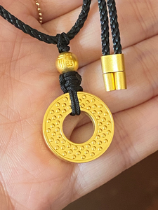 全新ctf周大福传承玉瑗吊坠,12.52g(工费1380元)